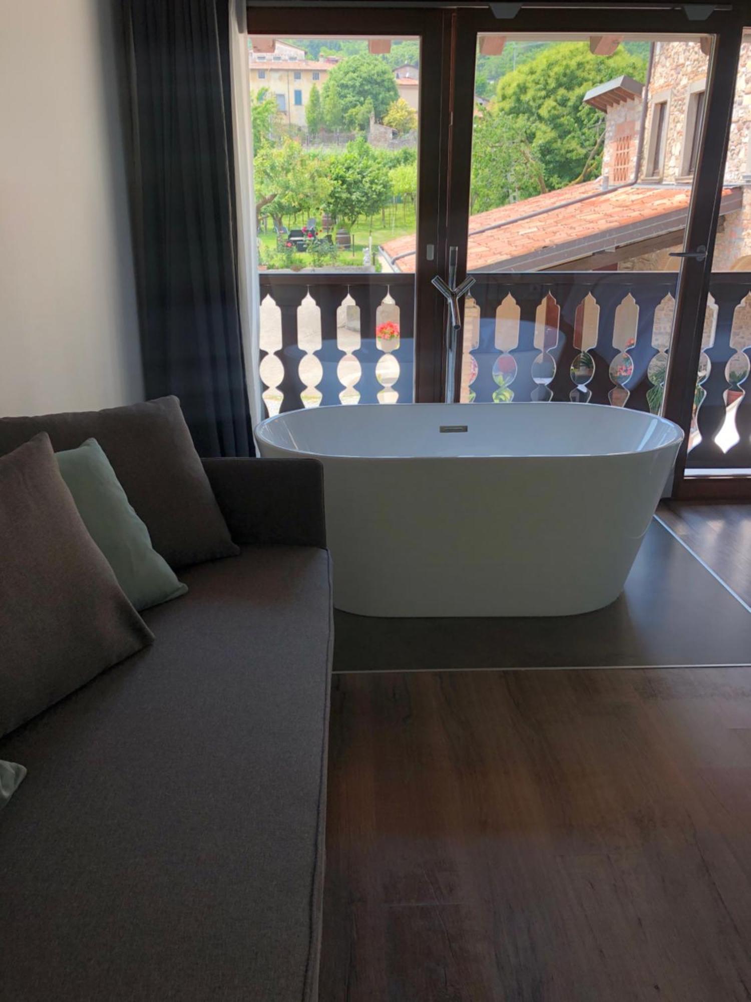 La Terrazza Sulle Vigne B&B Corte Franca Cameră foto